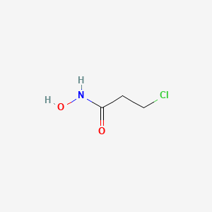 molecular formula C3H6ClNO2 B1356200 3-氯-N-羟基丙酰胺 CAS No. 59617-25-3