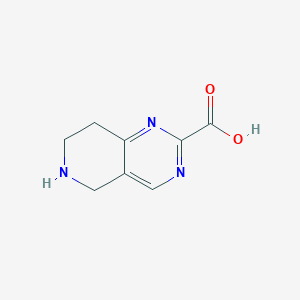 5,6,7,8-Tetrahydropyrido[4,3-d]pyrimidine-2-carboxylic acid