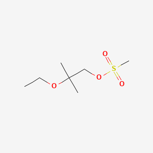 2-Ethoxy-2-methylpropylmethanesulfonate