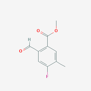 Methyl4-fluoro-2-formyl-5-methylbenzoate