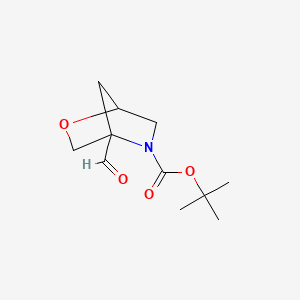 Tert-butyl4-formyl-2-oxa-5-azabicyclo[2.2.1]heptane-5-carboxylate