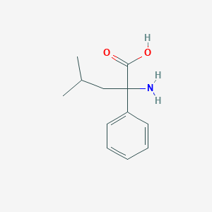 2-Amino-4-methyl-2-phenylpentanoic acid