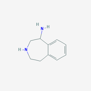 1H-3-Benzazepin-1-amine,2,3,4,5-tetrahydro-