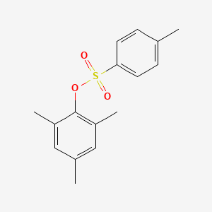 molecular formula C16H18O3S B13562271 Mesityl 4-methylbenzenesulfonate 