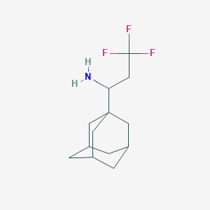 1-(Adamantan-1-yl)-3,3,3-trifluoropropan-1-amine