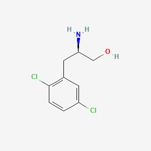 (2R)-2-amino-3-(2,5-dichlorophenyl)propan-1-ol