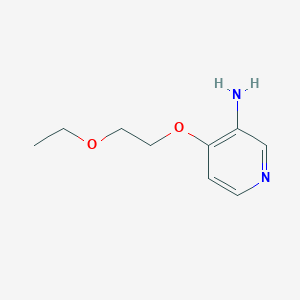 4-(2-Ethoxyethoxy)pyridin-3-amine