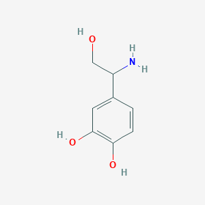 4-(1-Amino-2-hydroxyethyl)benzene-1,2-diol