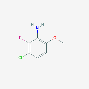 3-Chloro-2-fluoro-6-methoxyaniline