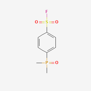 4-(Dimethylphosphoryl)benzene-1-sulfonylfluoride