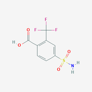 4-Sulfamoyl-2-(trifluoromethyl)benzoic acid