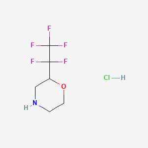 2-(1,1,2,2,2-Pentafluoroethyl)morpholinehydrochloride