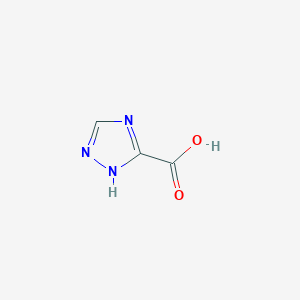 molecular formula C3H3N3O2 B135625 1H-1,2,4-三唑-3-羧酸 CAS No. 4928-87-4