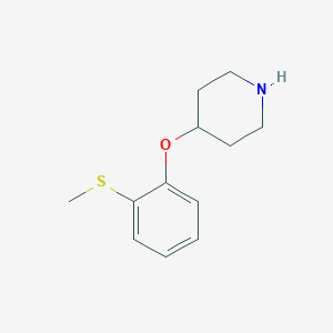 4-(2-(Methylthio)phenoxy)piperidine