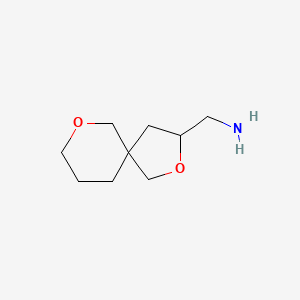 (2,7-Dioxaspiro[4.5]decan-3-YL)methanamine