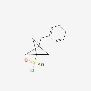 3-Benzylbicyclo[1.1.1]pentane-1-sulfonyl chloride