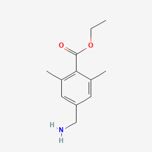 Ethyl 4-(aminomethyl)-2,6-dimethylbenzoate