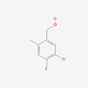 (5-Bromo-4-fluoro-2-methylphenyl)methanol