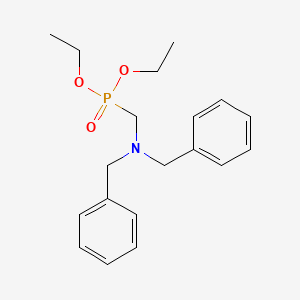 molecular formula C19H26NO3P B13562706 Diethyl [(dibenzylamino)methyl]phosphonate 