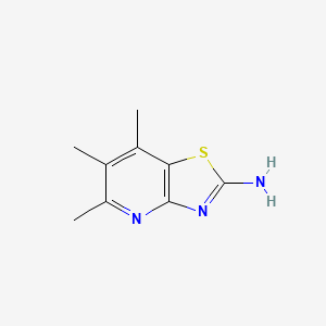 Trimethyl-[1,3]thiazolo[4,5-b]pyridin-2-amine