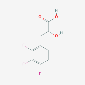 2-Hydroxy-3-(2,3,4-trifluorophenyl)propanoic acid