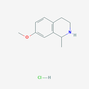 7-Methoxy-1-methyl-1,2,3,4-tetrahydroisoquinolinehydrochloride