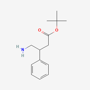 Tert-butyl 4-amino-3-phenylbutanoate