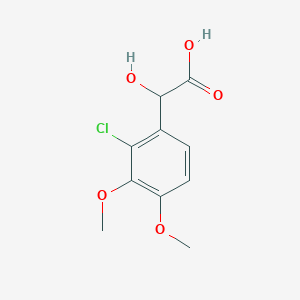 2-Chloro-3,4-dimethoxymandelic Acid