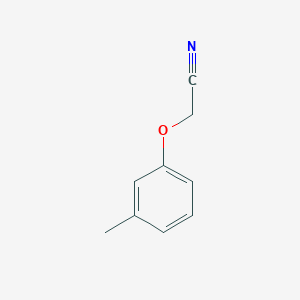 B1356287 m-Tolyloxyacetonitrile CAS No. 50635-22-8