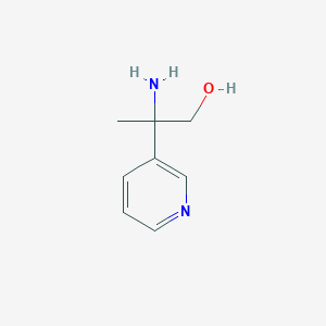 2-Amino-2-(pyridin-3-yl)propan-1-ol