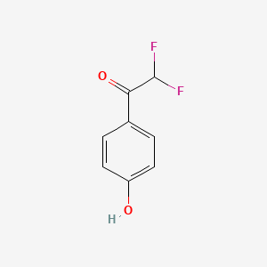 2,2-Difluoro-1-(4-hydroxyphenyl)ethan-1-one