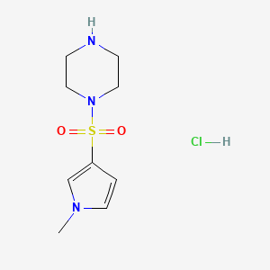 1-[(1-methyl-1H-pyrrol-3-yl)sulfonyl]piperazinehydrochloride