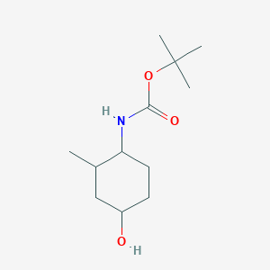 tert-butylN-(4-hydroxy-2-methylcyclohexyl)carbamate,Mixtureofdiastereomers