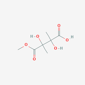 2,3-Dihydroxy-4-methoxy-2,3-dimethyl-4-oxobutanoicacid