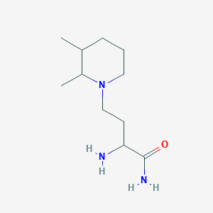 2-Amino-4-(2,3-dimethylpiperidin-1-yl)butanamide