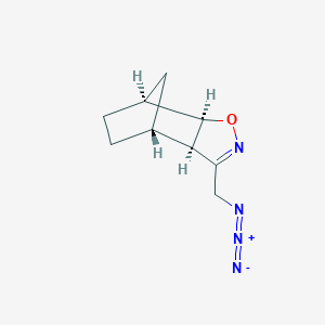 rac-(1R,2S,6S,7S)-5-(azidomethyl)-3-oxa-4-azatricyclo[5.2.1.0,2,6]dec-4-ene