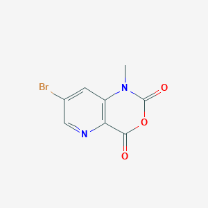 7-bromo-1-methyl-1H,2H,4H-pyrido[3,2-d][1,3]oxazine-2,4-dione