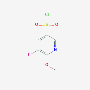 5-Fluoro-6-methoxypyridine-3-sulfonyl chloride