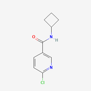 6-chloro-N-cyclobutylpyridine-3-carboxamide