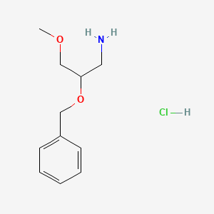 2-(Benzyloxy)-3-methoxypropan-1-aminehydrochloride