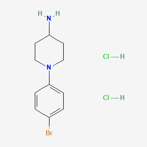 1-(4-Bromophenyl)piperidin-4-aminedihydrochloride