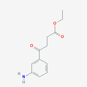 Ethyl 4-(3-aminophenyl)-4-oxobutanoate