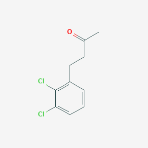 molecular formula C10H10Cl2O B13563485 4-(2,3-Dichlorophenyl)butan-2-one 