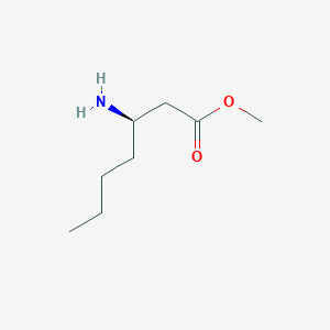 methyl (3R)-3-aminoheptanoate