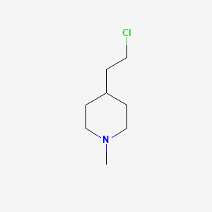 4-(2-Chloroethyl)-1-methylpiperidine