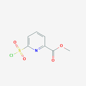 Methyl 6-(chlorosulfonyl)picolinate