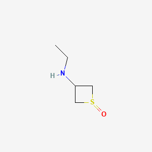 3-(Ethylamino)thietane 1-oxide