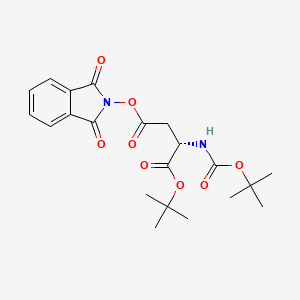 1-(tert-Butyl) 4-(1,3-dioxoisoindolin-2-yl) (tert-butoxycarbonyl)-L-aspartate