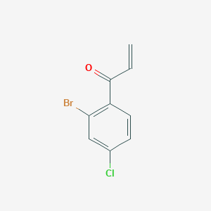 1-(2-Bromo-4-chlorophenyl)-2-propen-1-one