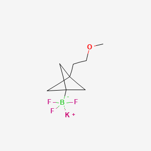 Potassium trifluoro[3-(2-methoxyethyl)bicyclo[1.1.1]pentan-1-yl]boranuide